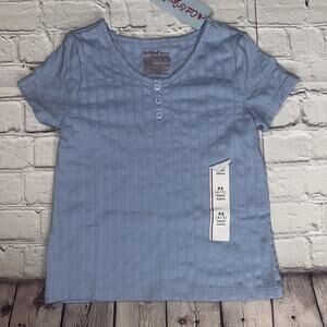 Cat And Jack Girls Blue Uniform Shirt Size XS